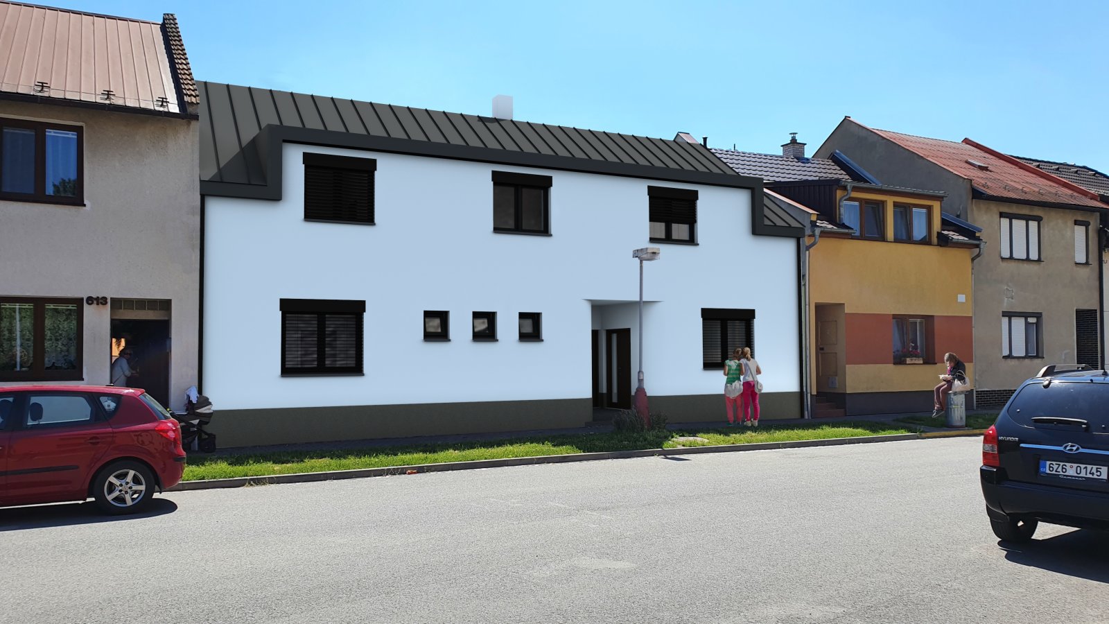 Stavební úpravy rodinného domu - Hulín