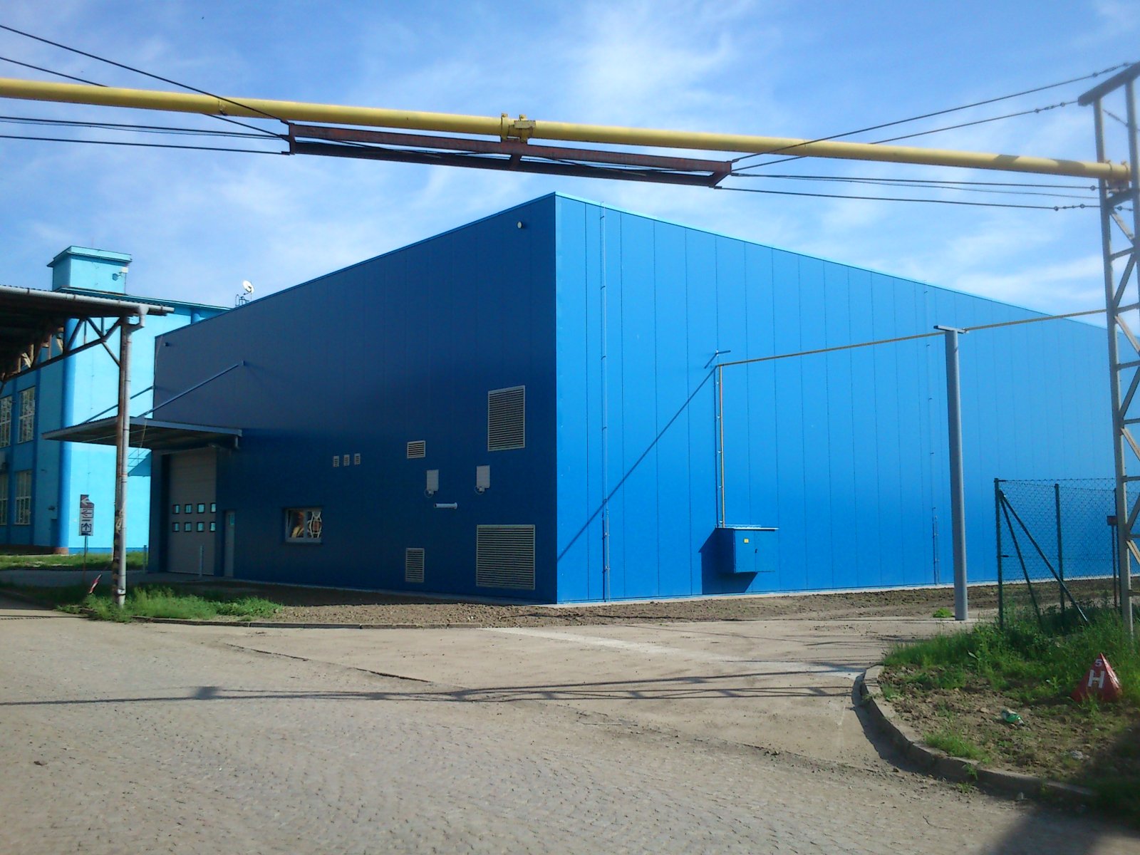 Novostavba montážní haly - Chropyňská Strojírna