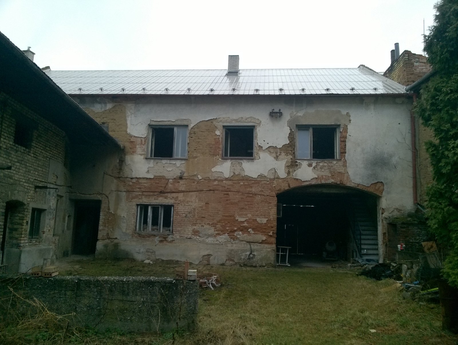 Stavební úpravy venkovského stavení - Postoupky