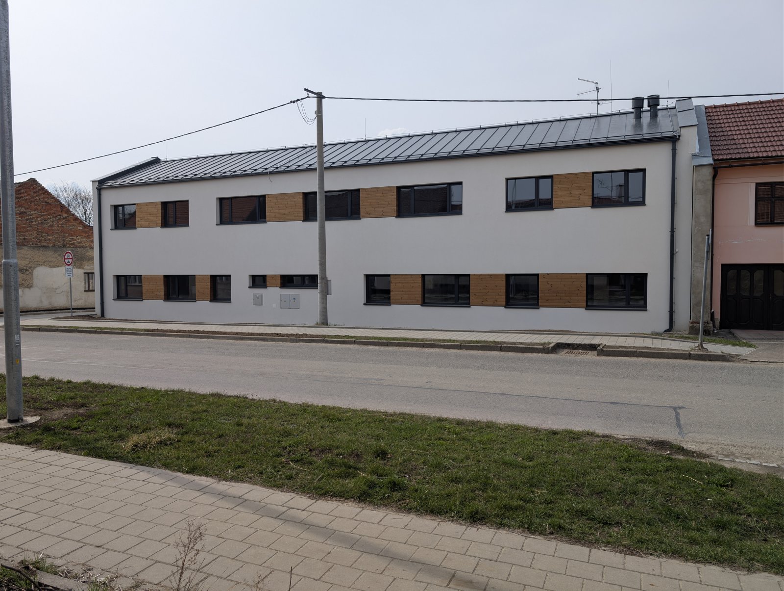 Novostavba polyfunkčního objektu - Zborovice