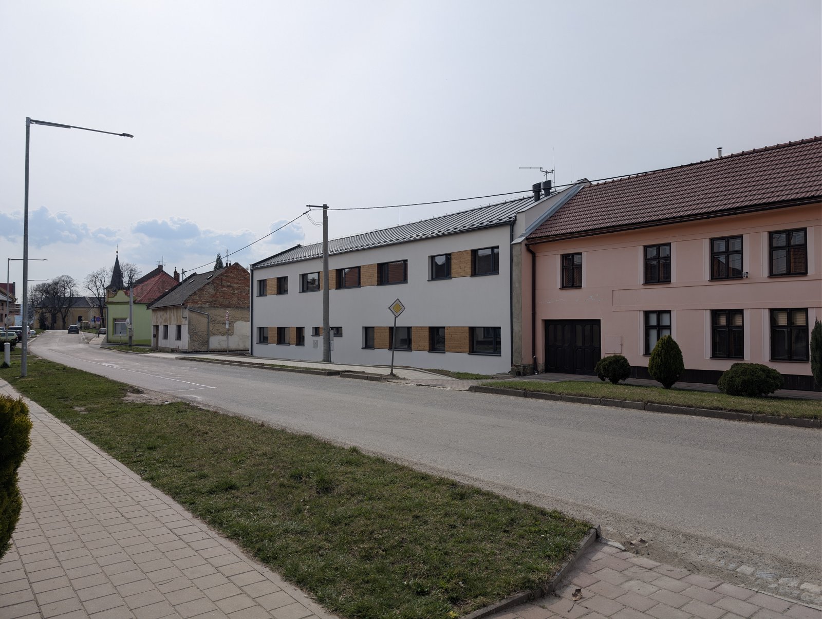 Novostavba polyfunkčního objektu - Zborovice