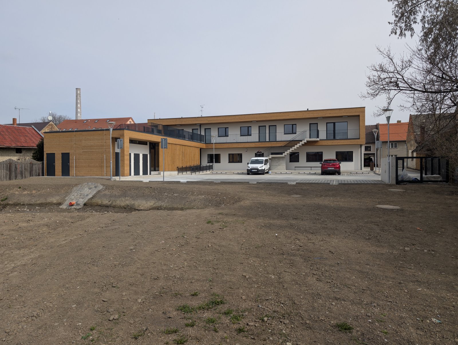 Novostavba polyfunkčního objektu - Zborovice