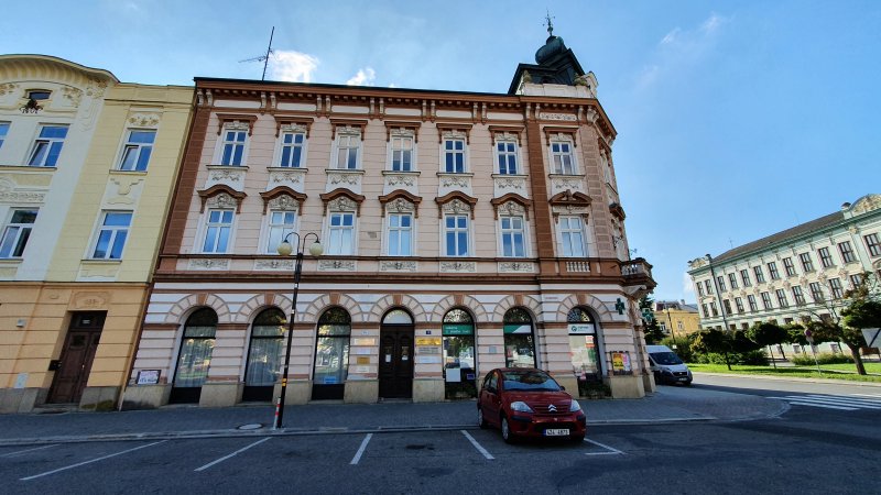 Oprava fasády historického objektu - Kroměříž