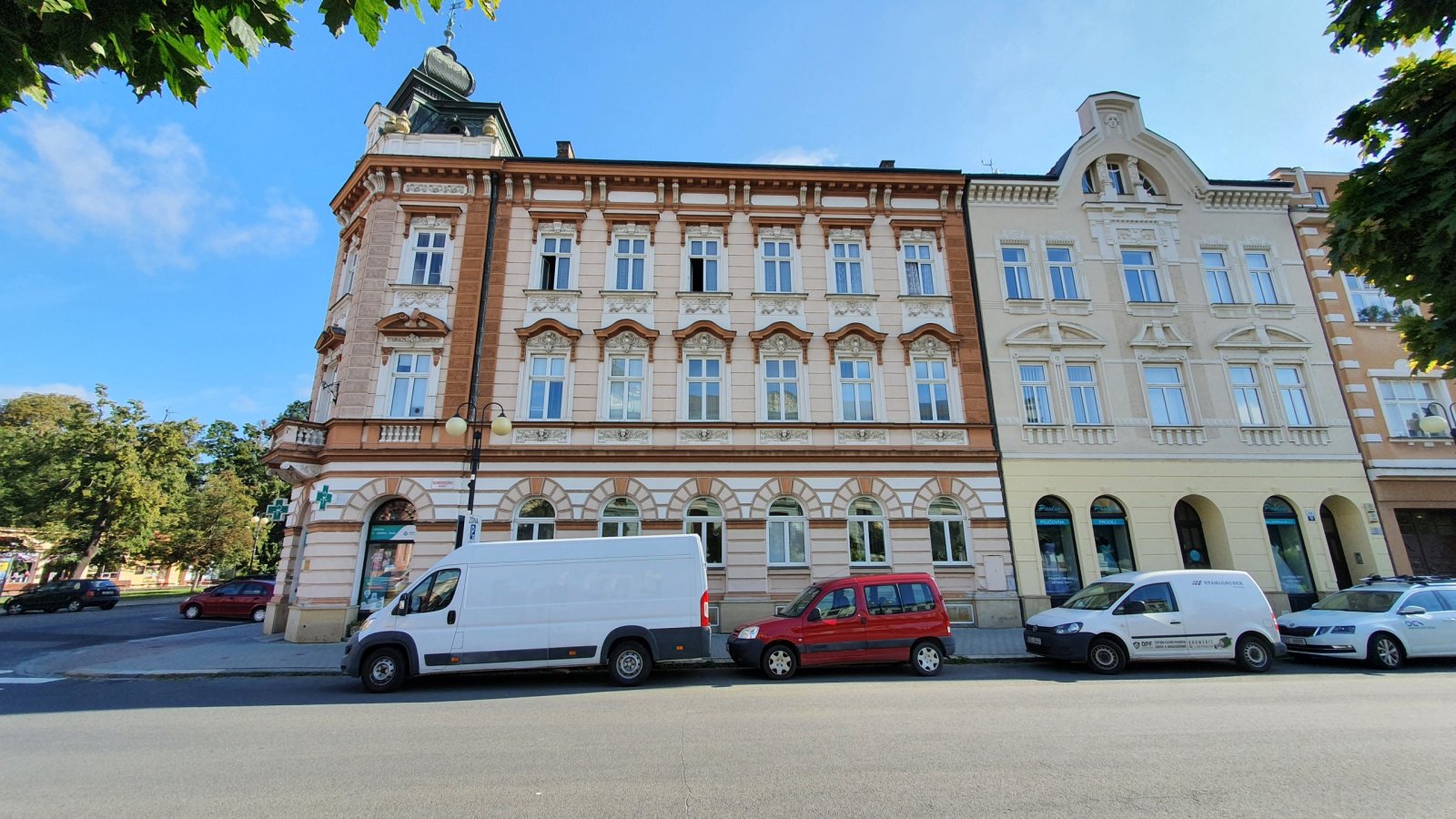 Oprava fasády historického objektu - Kroměříž