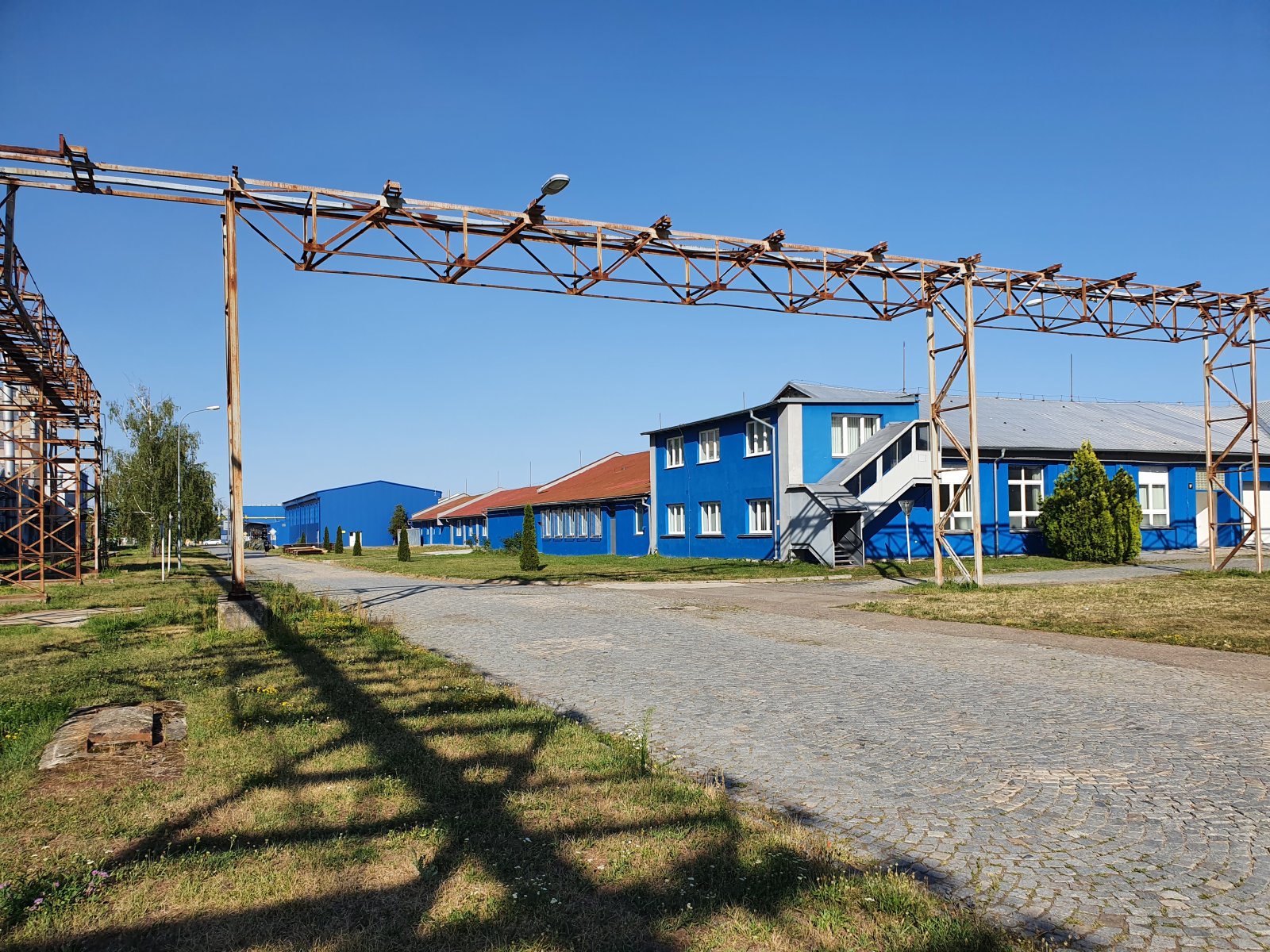 Přístavba výrobní haly - Chropyňská strojírna