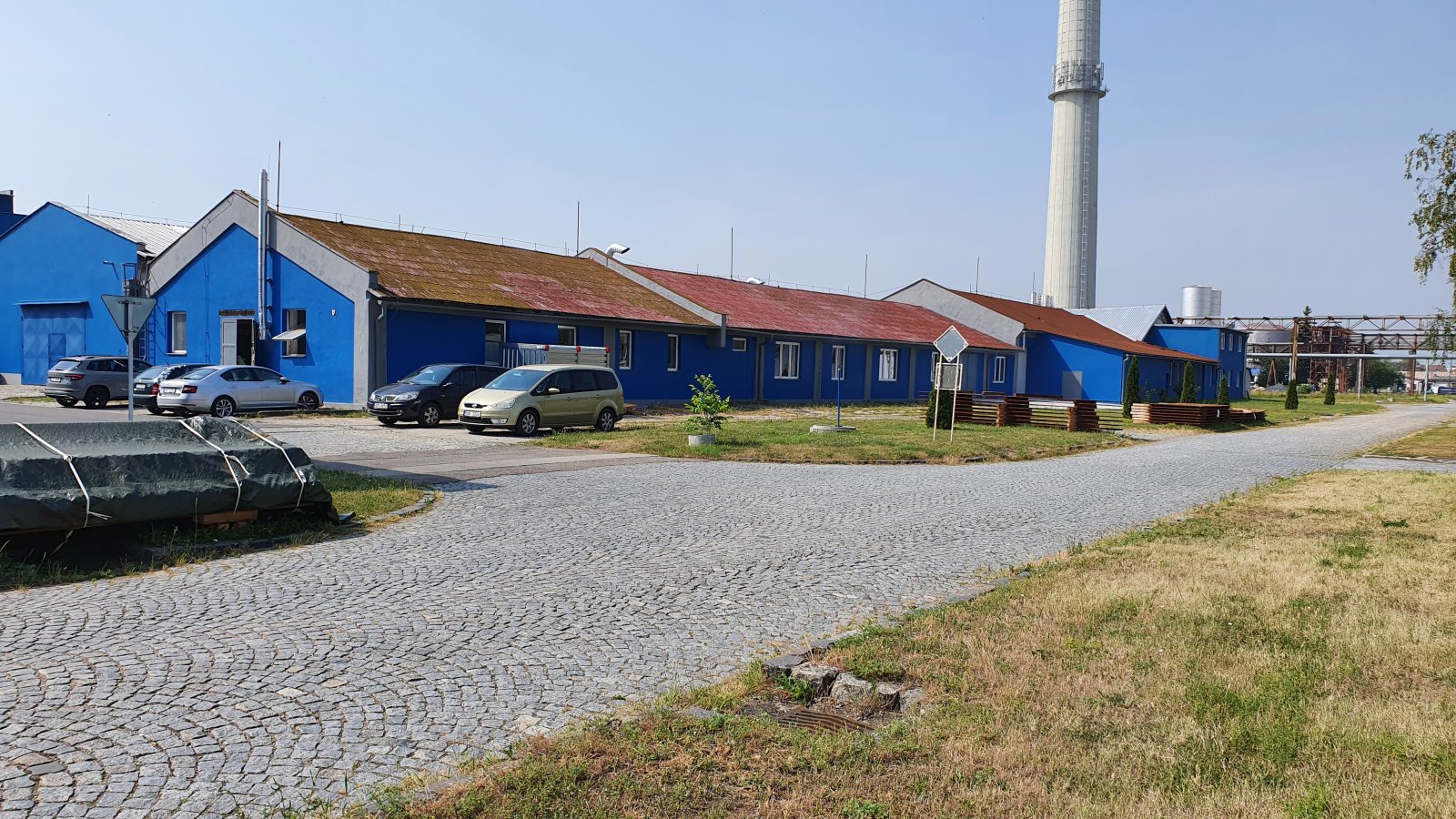 Přístavba výrobní haly - Chropyňská strojírna